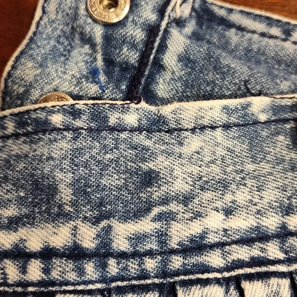 Vintage Jordache Denim Blue Acid Wash Women's Skirt Size 14 - Picture 4 of 4